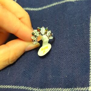 Black Fire Opal Ring Size 7